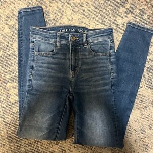 American Eagle Outfitters Women's Blue Jeans